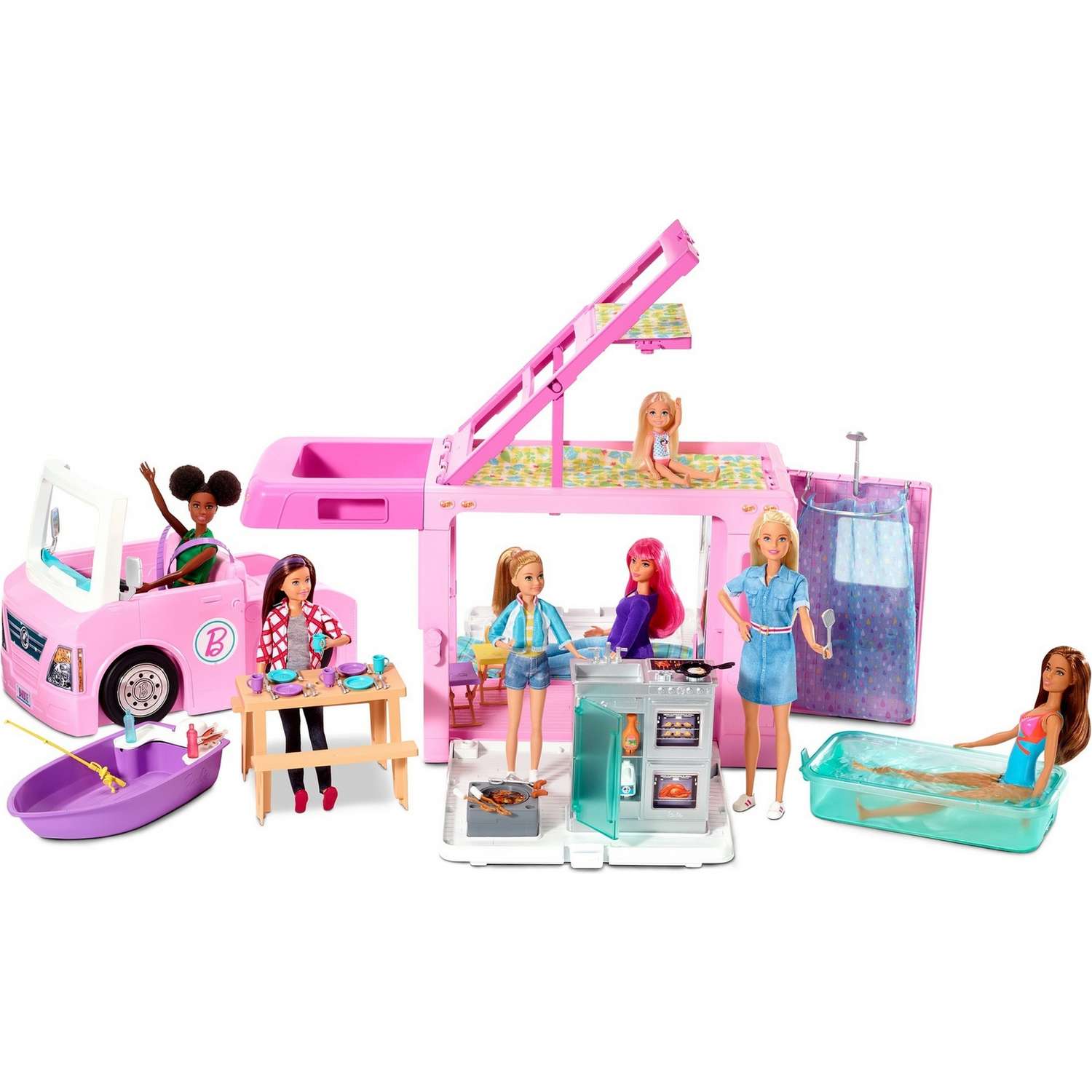 Набор игровой Barbie Дом мечты на колесах GHL93 GHL93 - фото 9