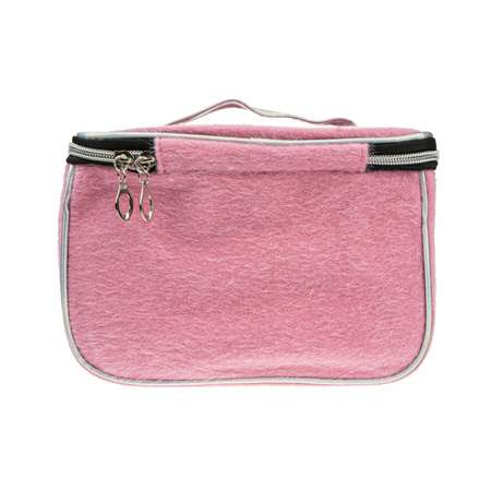 Пенал-косметичка Lukky чемоданчик розовый