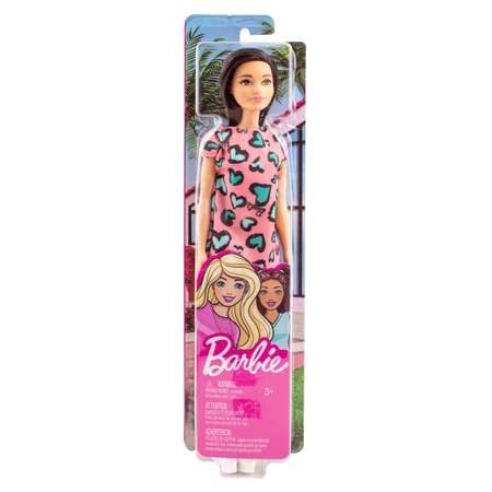 Кукла модельная Mattel Barbie Модница розовое платье