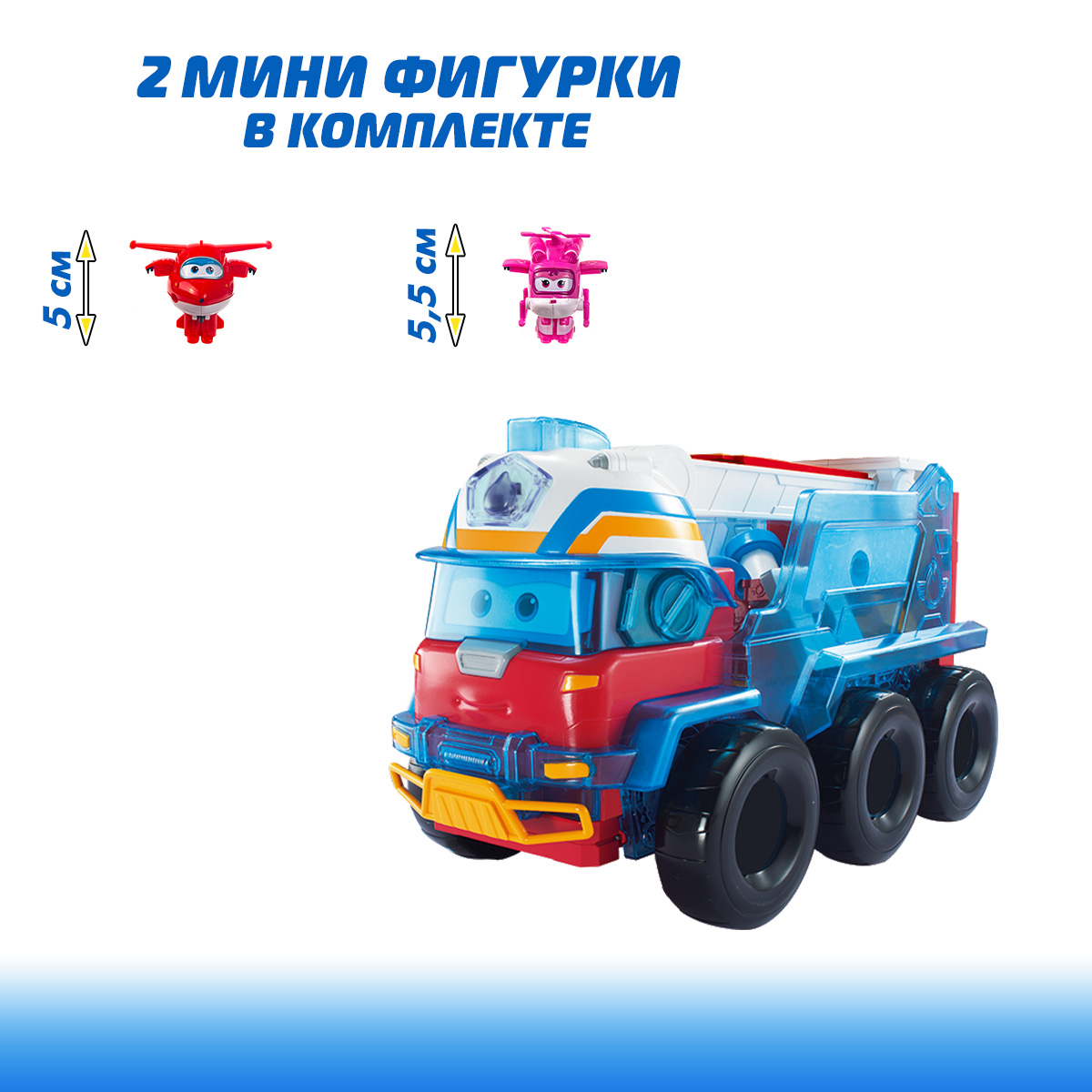 Игровой набор Super Wings Пожарная машина Спарки - фото 2