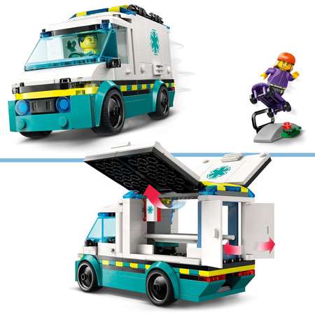 Конструктор LEGO Машина скорой помощи 60451