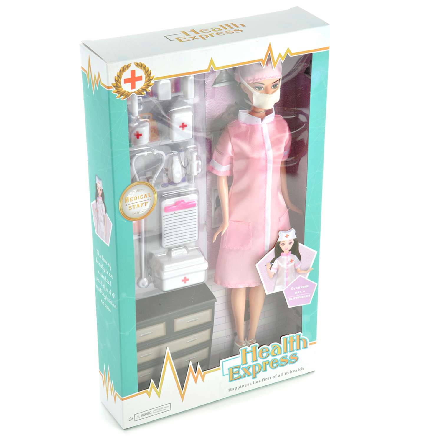 Кукла модель Барби Veld Co Врач с аксессуарами 125728 - фото 7