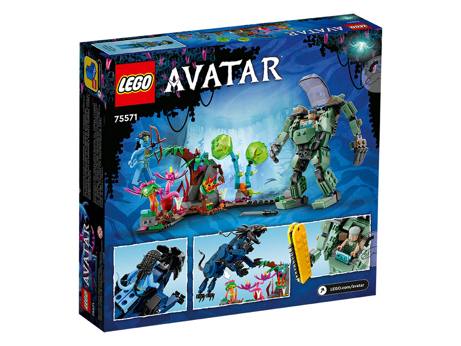 Конструктор детский LEGO Конструктор детский LEGO Avatar Нейтири и Танатор 75571 - фото 4