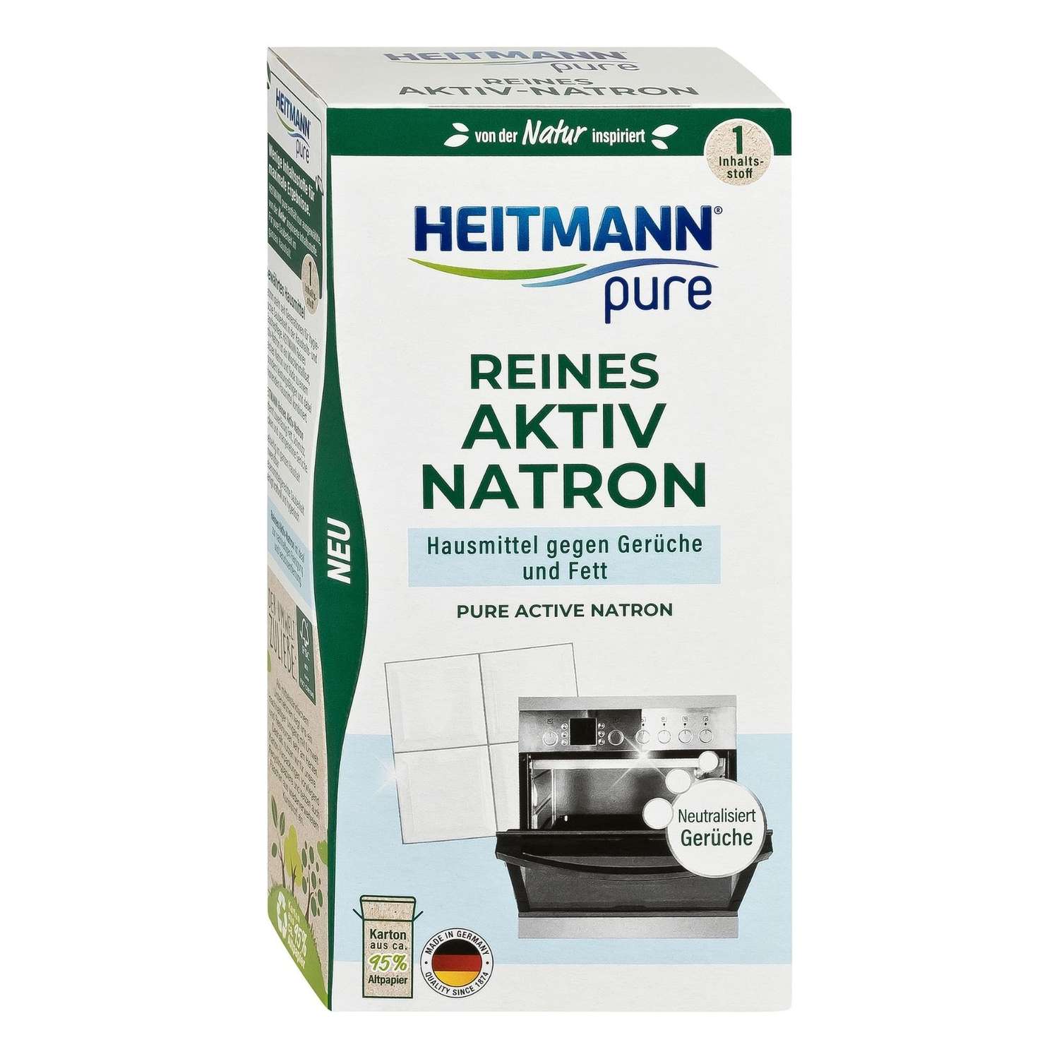 Очиститель Heitmann содовый Reines Aktiv Natron 350 гр - фото 1