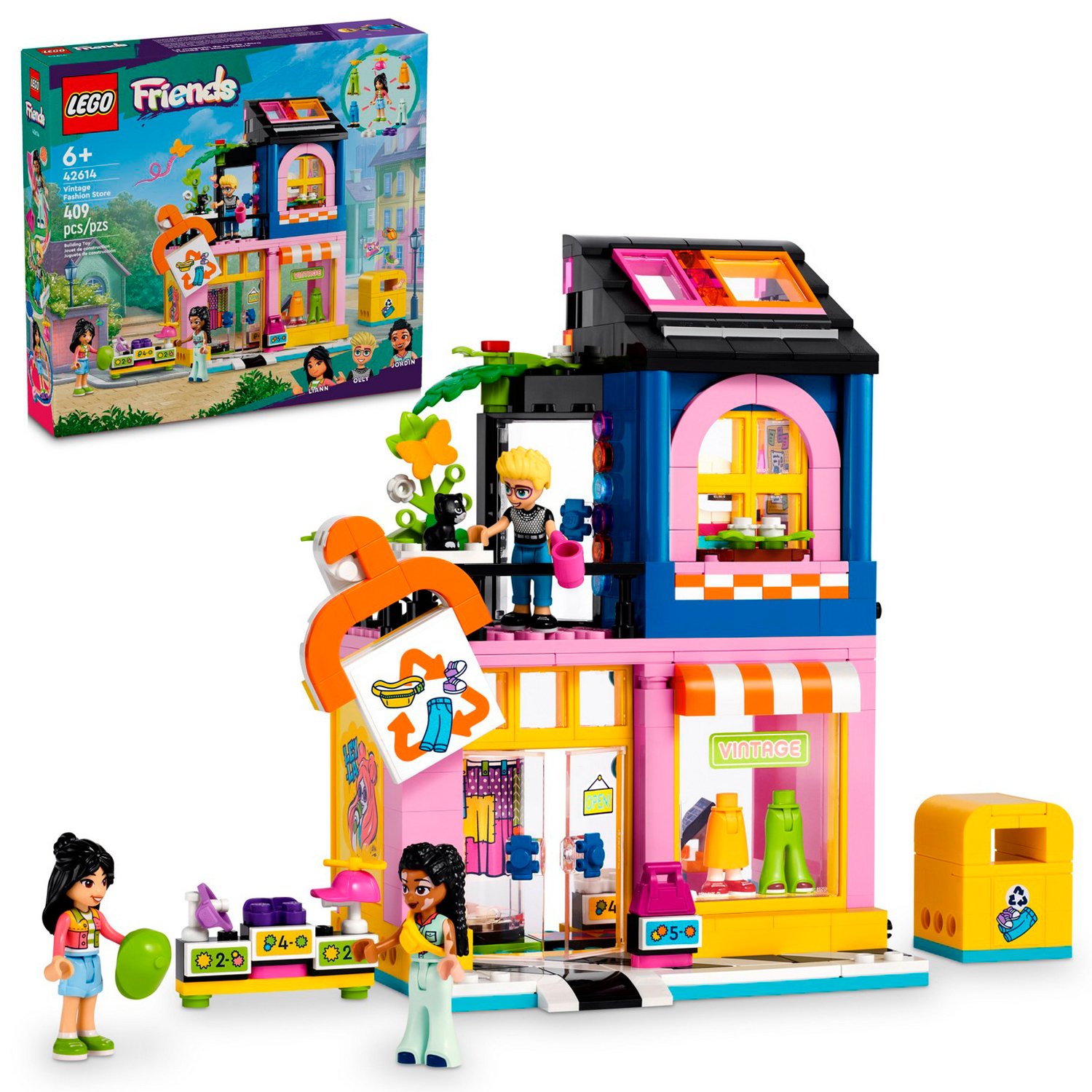 Конструктор LEGO Friends Магазин винтажной моды блочный - фото 1