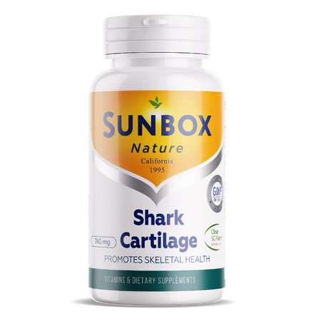 БАД SUNBOX Акулий Хрящ Shark cartilage