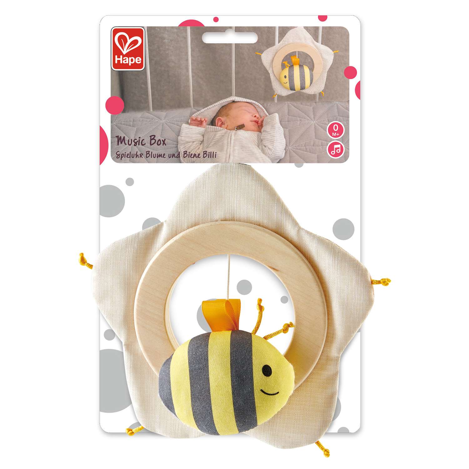 Игрушка Hape Детский мобиль пчелка E8509_HP - фото 4