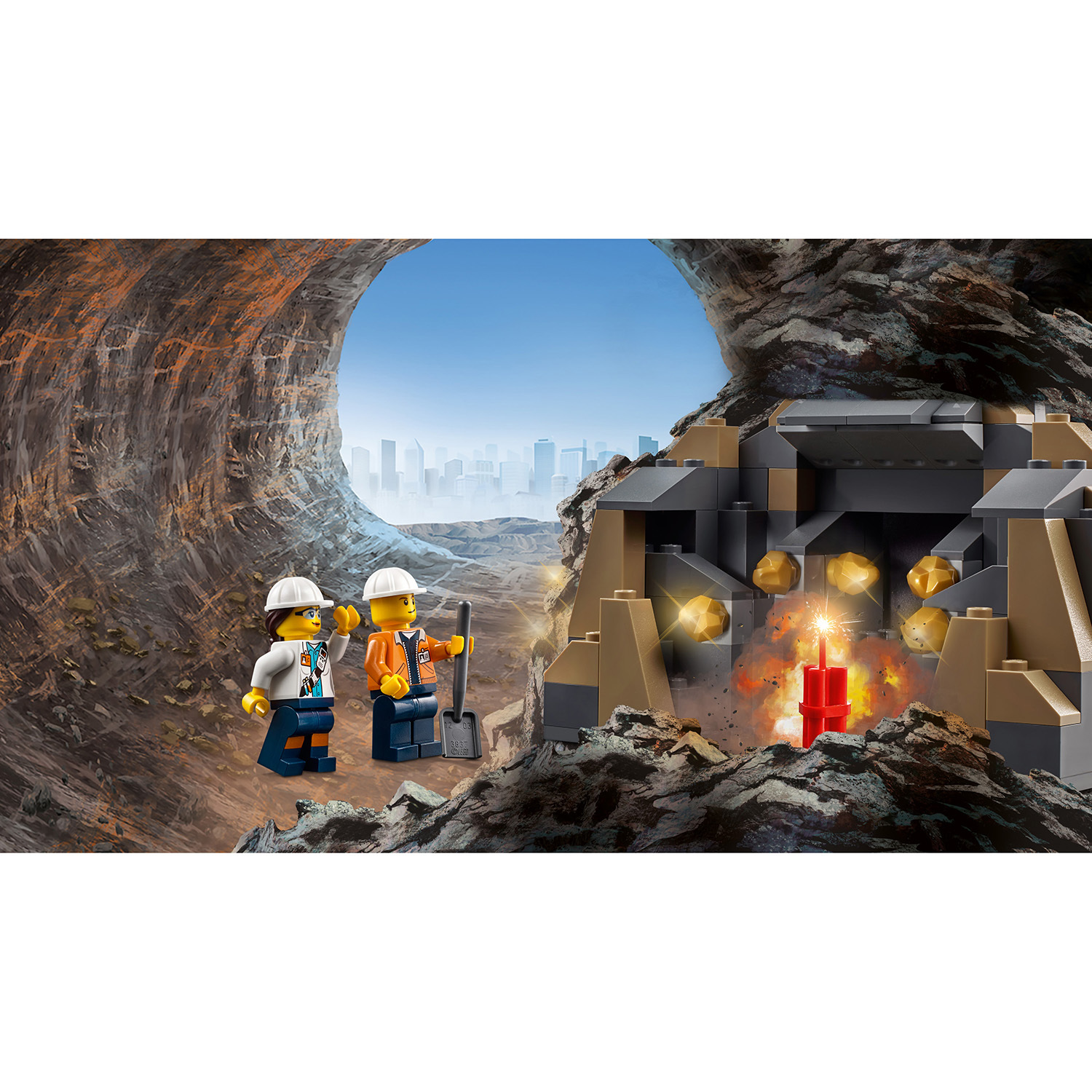 Конструктор LEGO Тяжелый бур для горных работ City Mining (60186) купить по  цене 2999 ₽ в интернет-магазине Детский мир