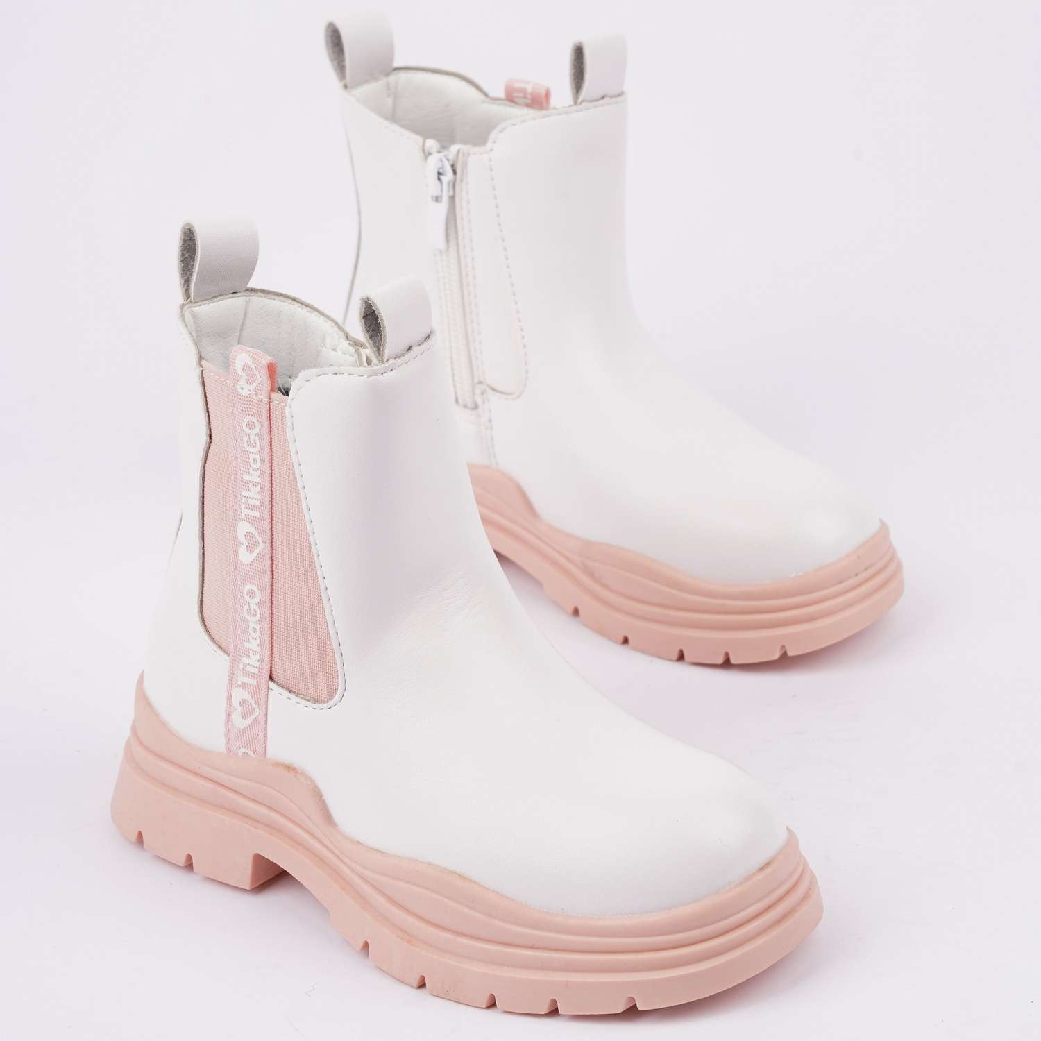 Ботинки TikkaGo 7Y16_2308_white-pink - фото 1
