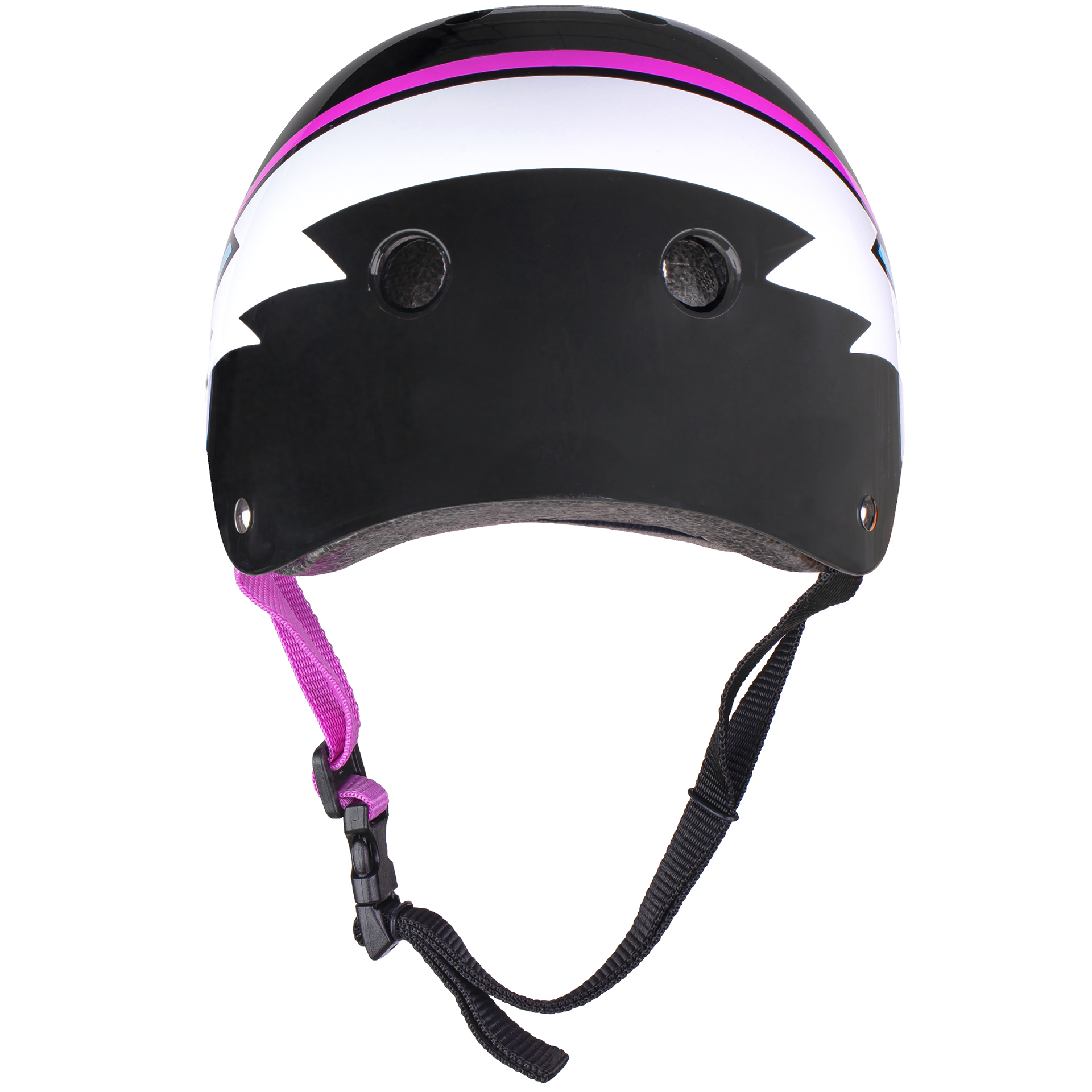 Шлем защитный спортивный WIPEOUT Black Bolt с фломастерами и трафаретами размер M 5+ обхват 49-52 см - фото 5