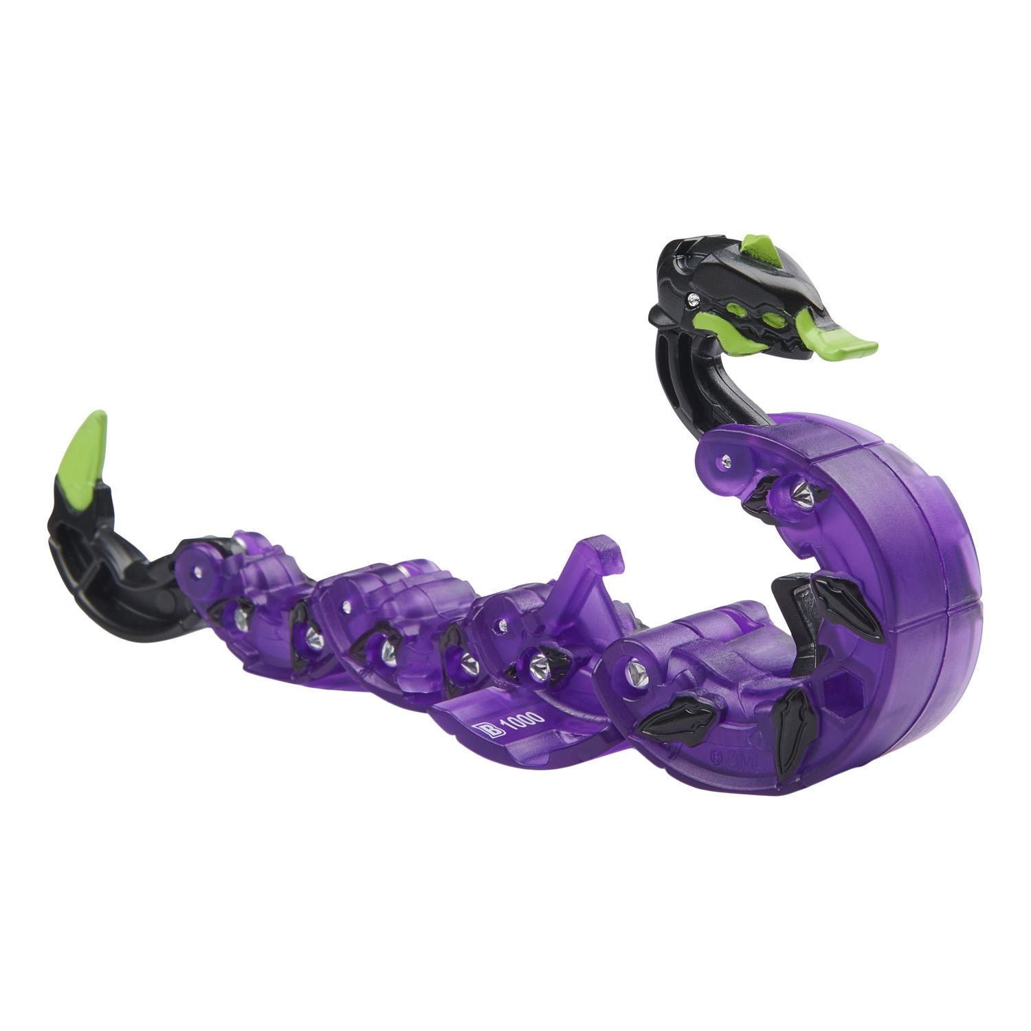 Фигурка-трансформер Bakugan Геоган S3 Mnst Centipede Black 6059850/20131250 - фото 5