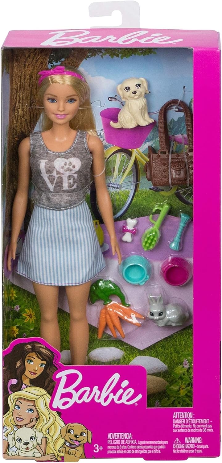 Набор игровой Barbie Кукла с питомцами и аксессуарами FPR48 FPR48 - фото 6