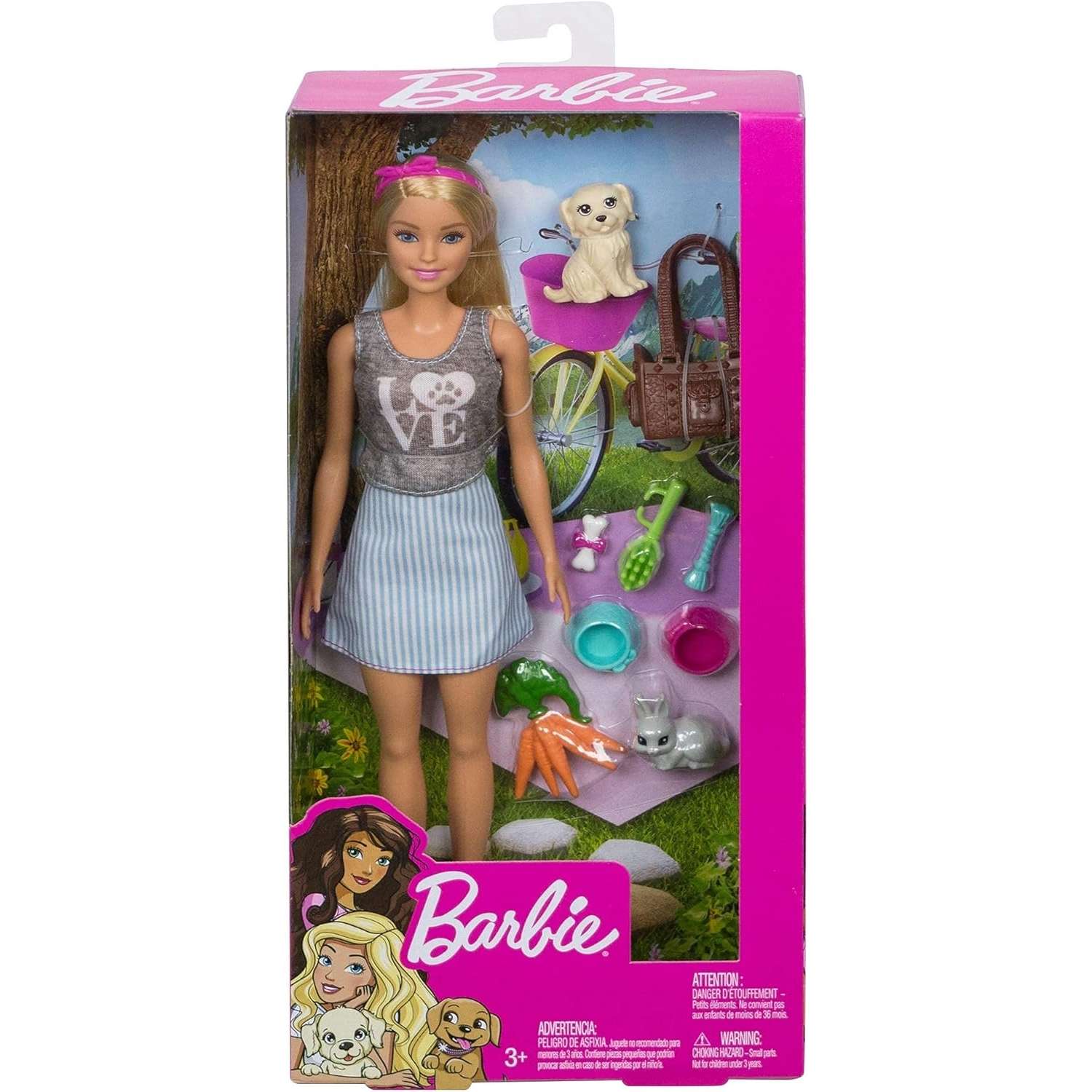 Набор игровой Barbie Кукла с питомцами и аксессуарами FPR48 FPR48 - фото 6
