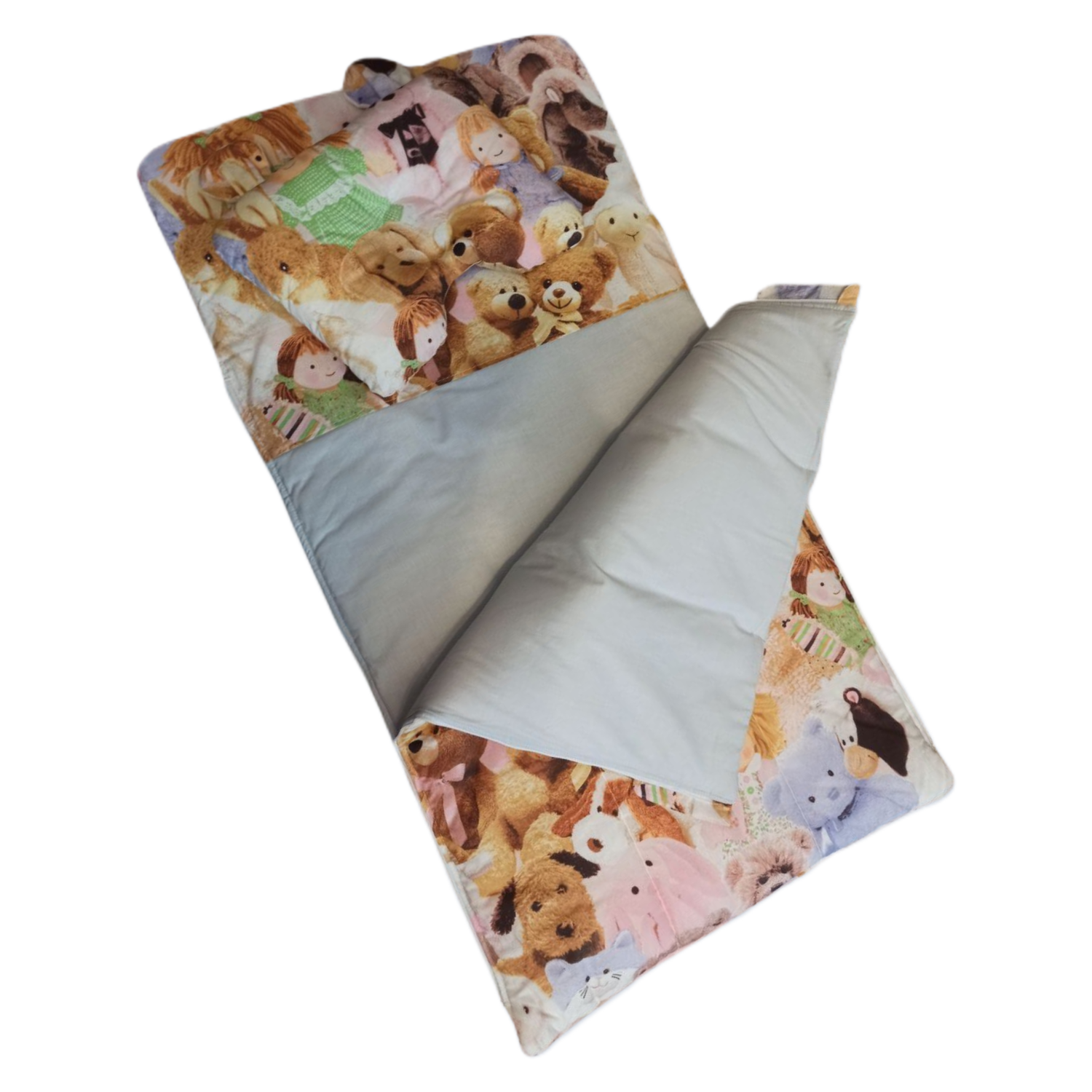 Спальный мешок одеяло подушка Owl and EarlyBird Мишка с 12 до 36 месяцев - фото 1