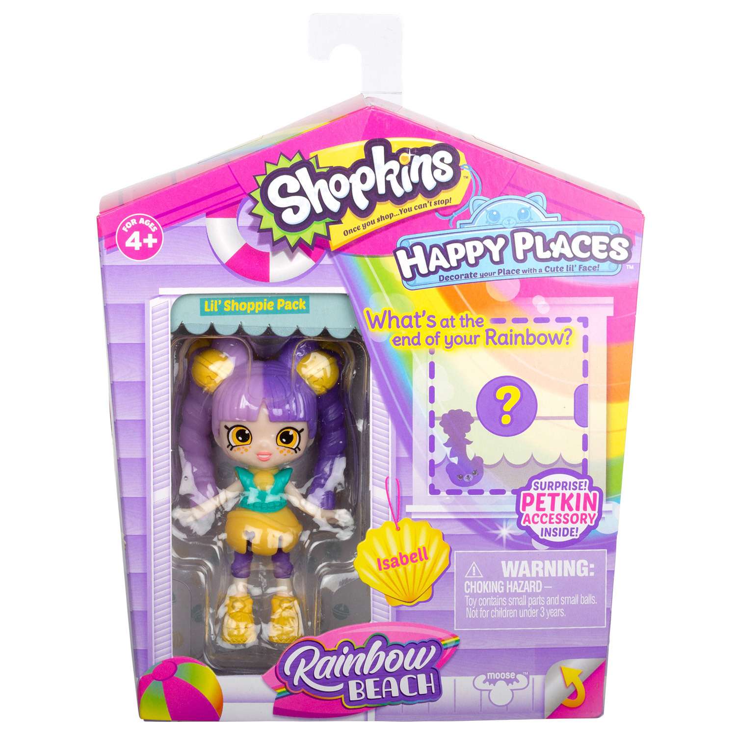 Игрушка Happy Places Shopkins с куклой Shoppie 56842 в непрозрачной упаковке (Сюрприз) 56842 - фото 2