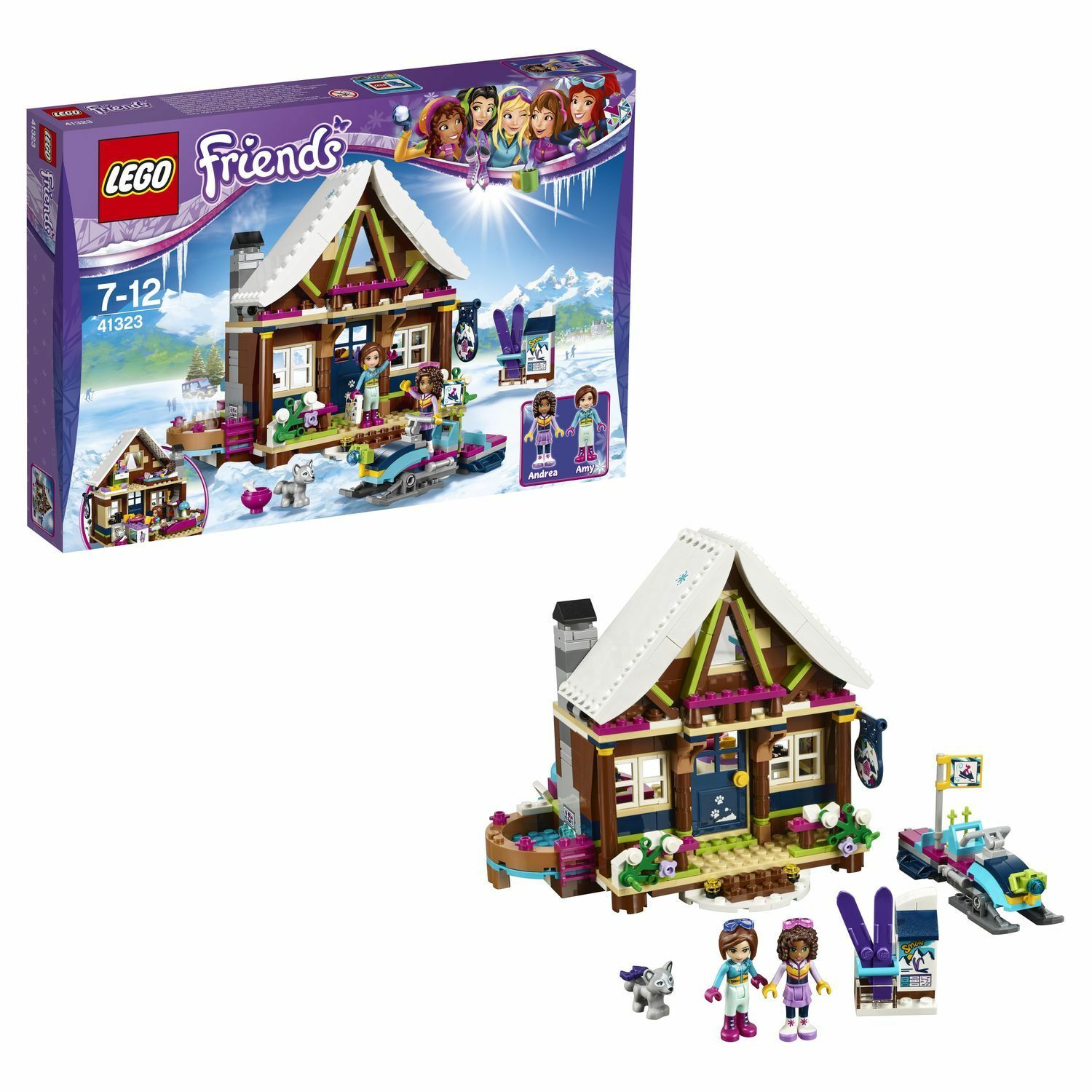 Конструктор LEGO Friends Горнолыжный курорт: шале (41323)