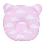 Подушка AmaroBaby анатомическая First Pillow Облака розовый