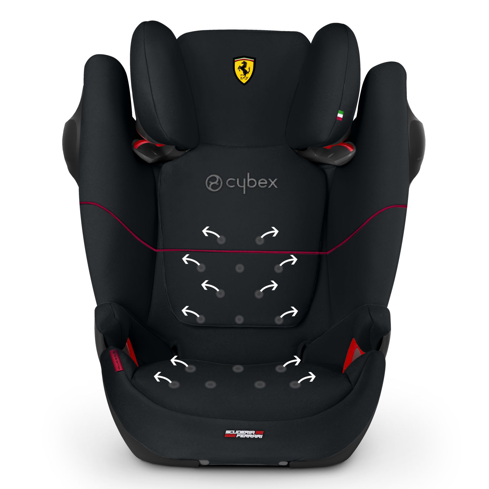 Автокресло Cybex Pallas M-Fix SL FE Ferrari Victory Black - фото 4