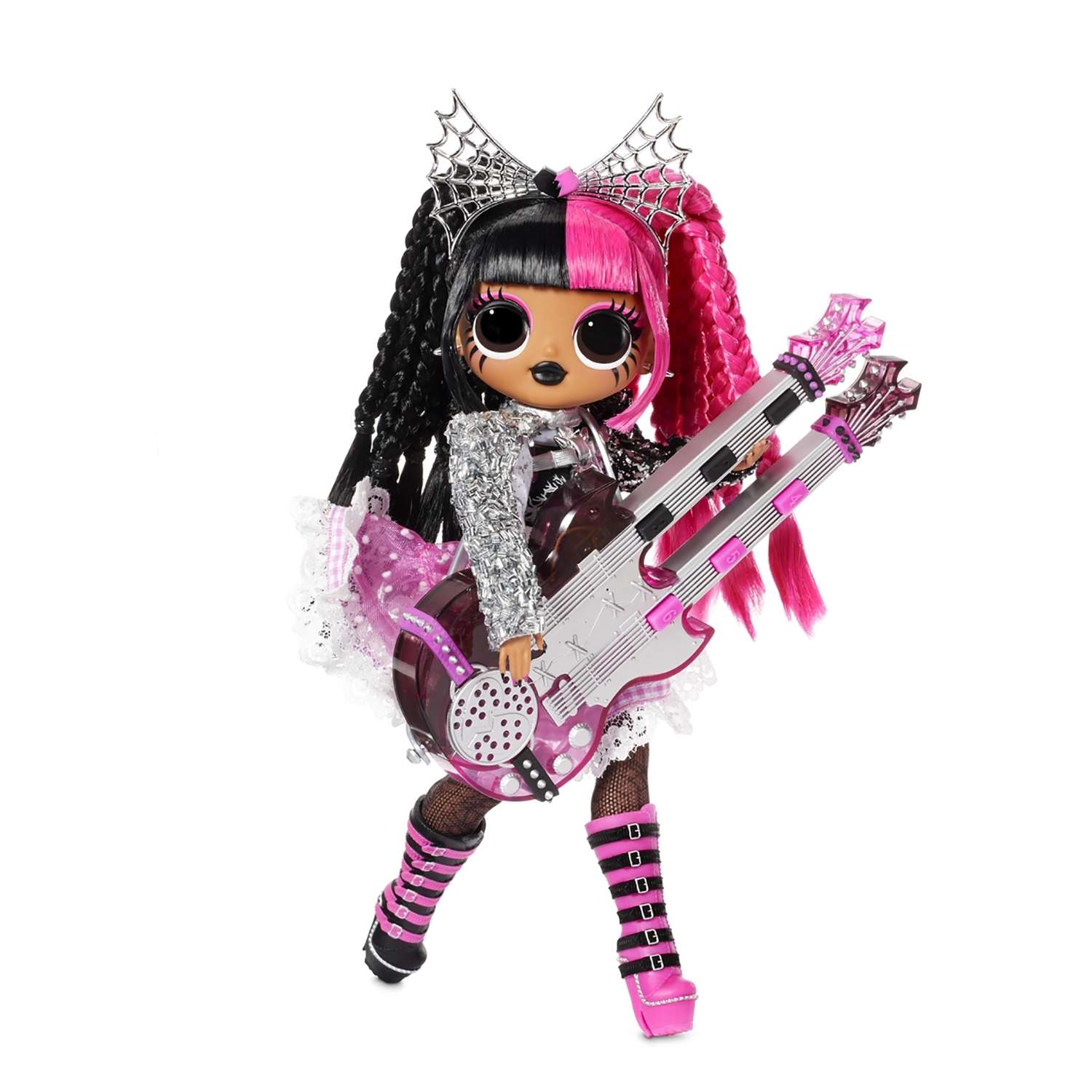 Кукла L.O.L. Surprise! OMG Remix Rock Metal Chick and Electric Guitar 577577EUC 577577EUC - фото 4