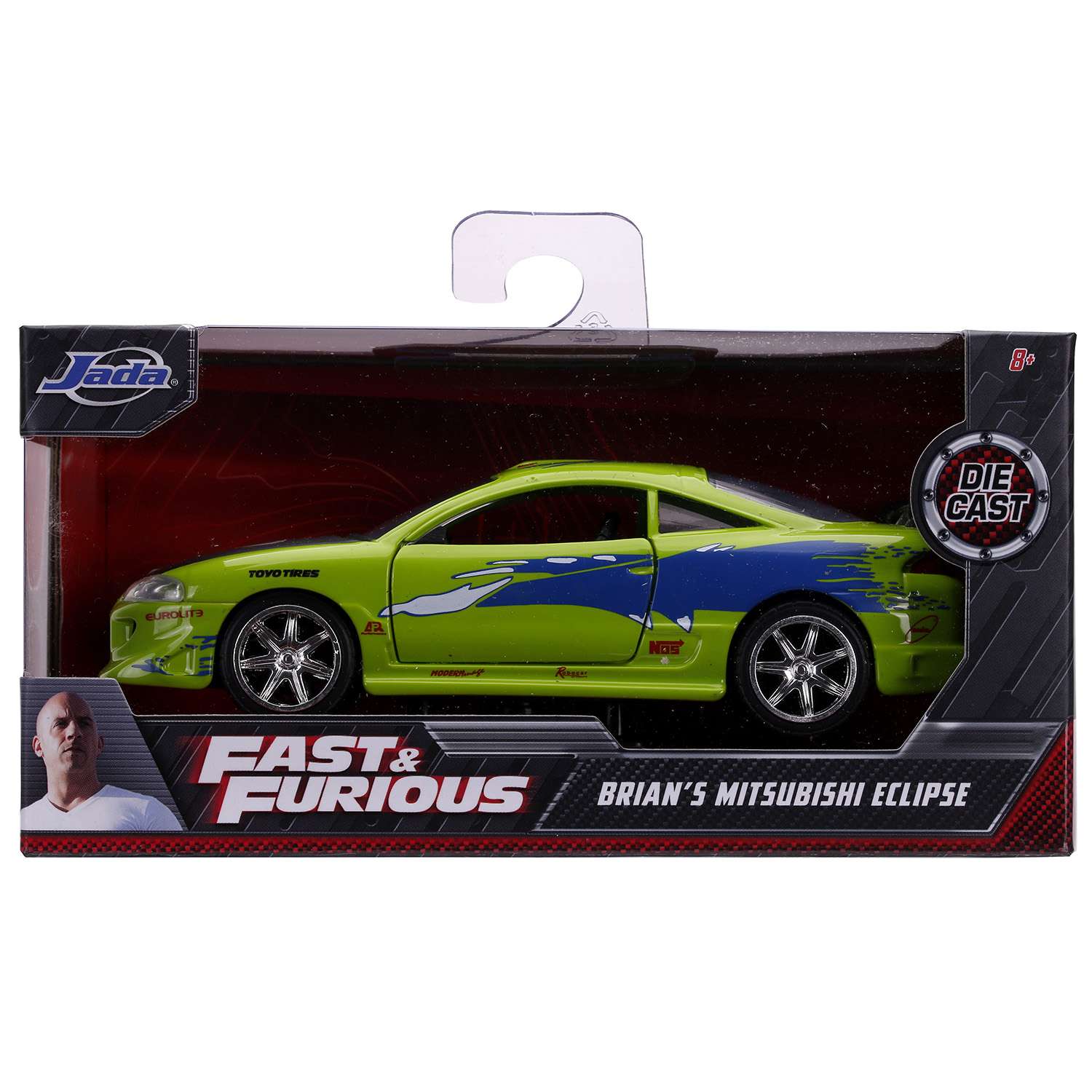 Автомобиль Jada Mitsubishi Eclipse 1:32 ТоуR181 - фото 2