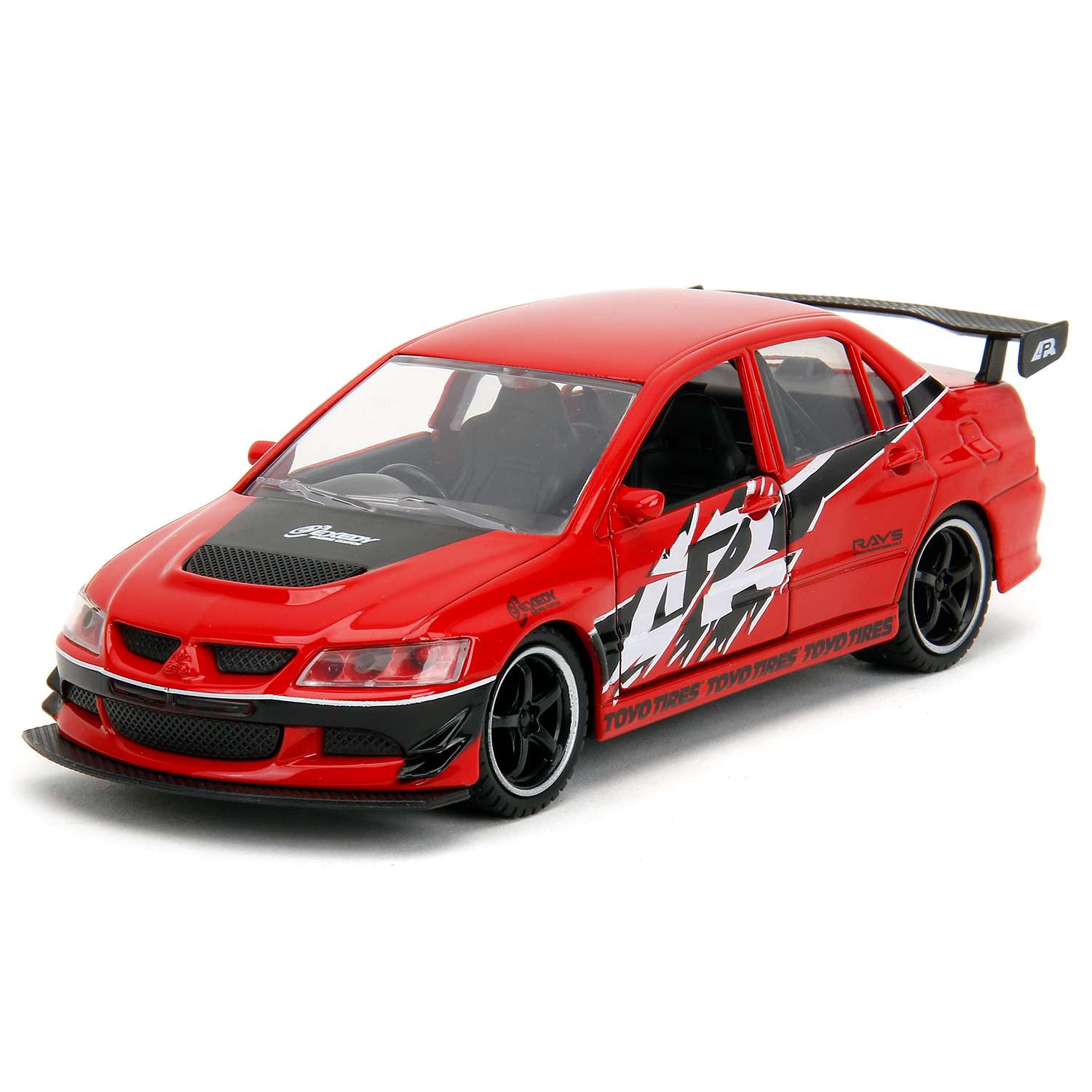 Автомобиль Jada Mitsubishi Lancer Nissan 1:32 ТоуR231 - фото 4