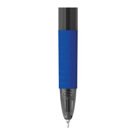 Ручка шариковая автоматическая BERLINGO Classic Pro синяя 07мм грип набор 12 шт