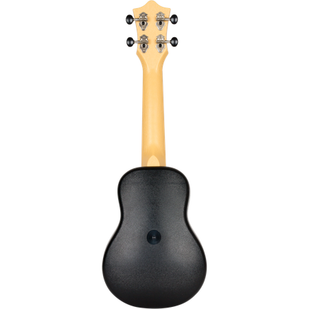 Гитара гавайская Flight Укулеле сопрано TUS-32 SAKURA черная с рисунком сакура пластик