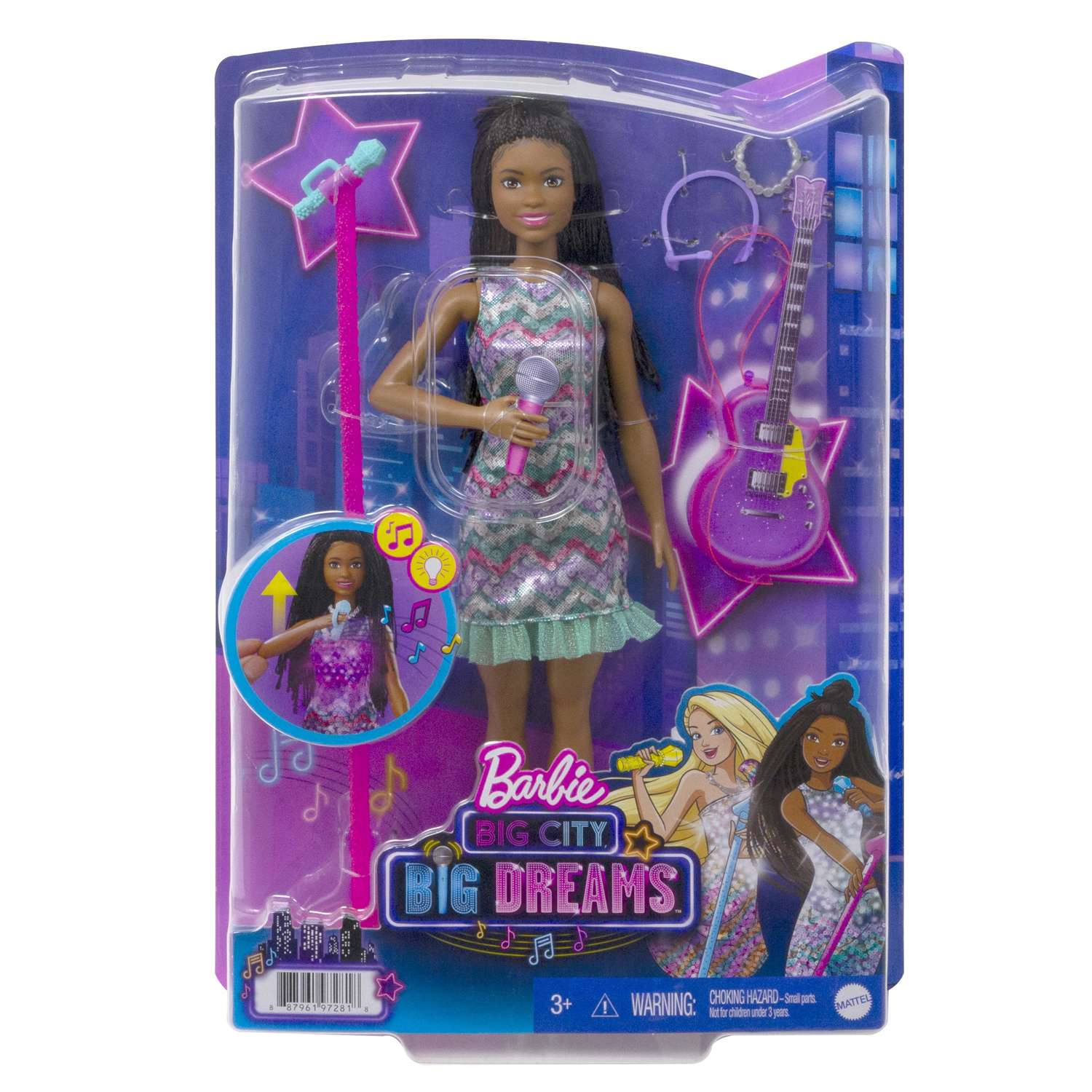 Кукла Barbie Певица GYJ24 - фото 1