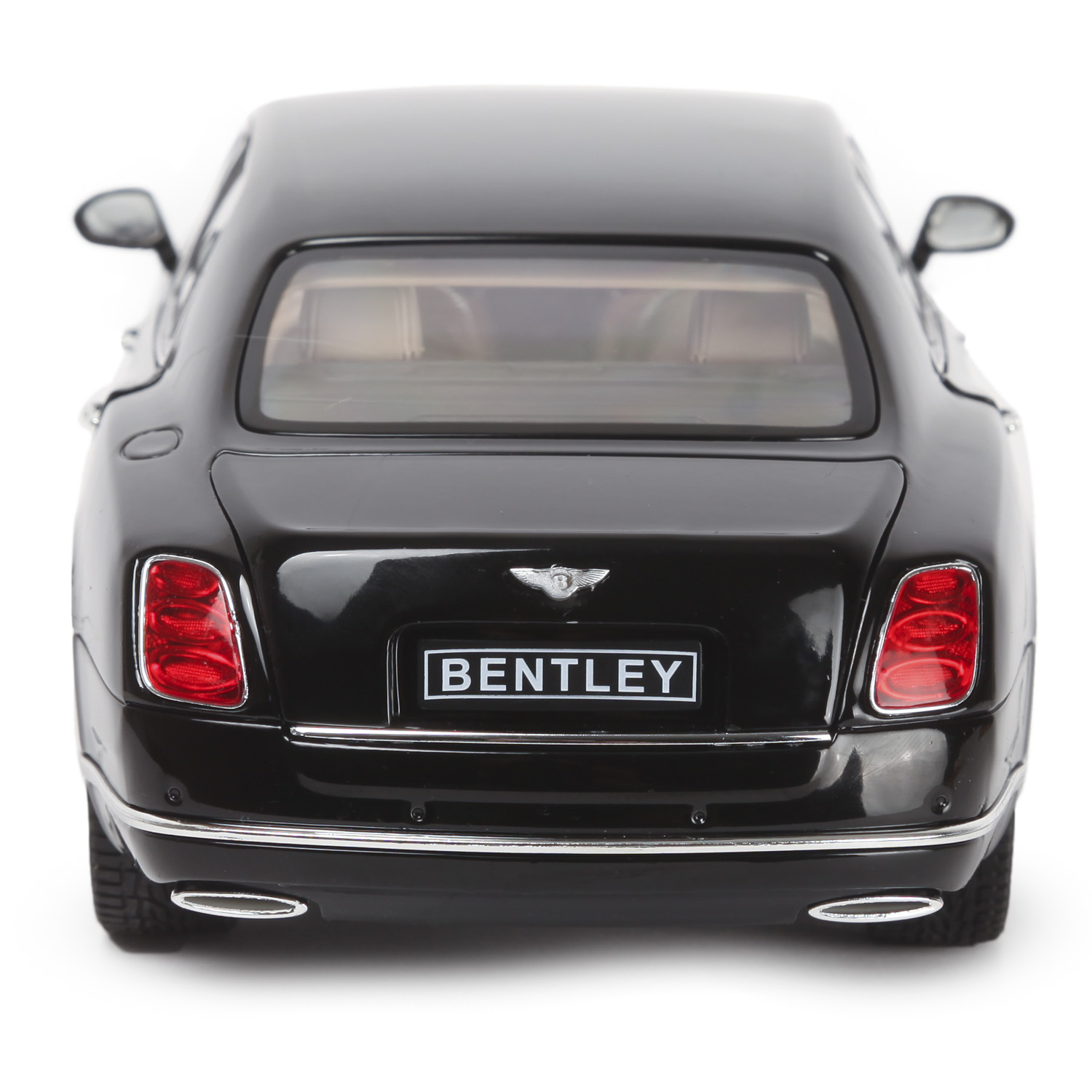 Автомобиль Rastar Bentley 1:18 черный 43800 - фото 4