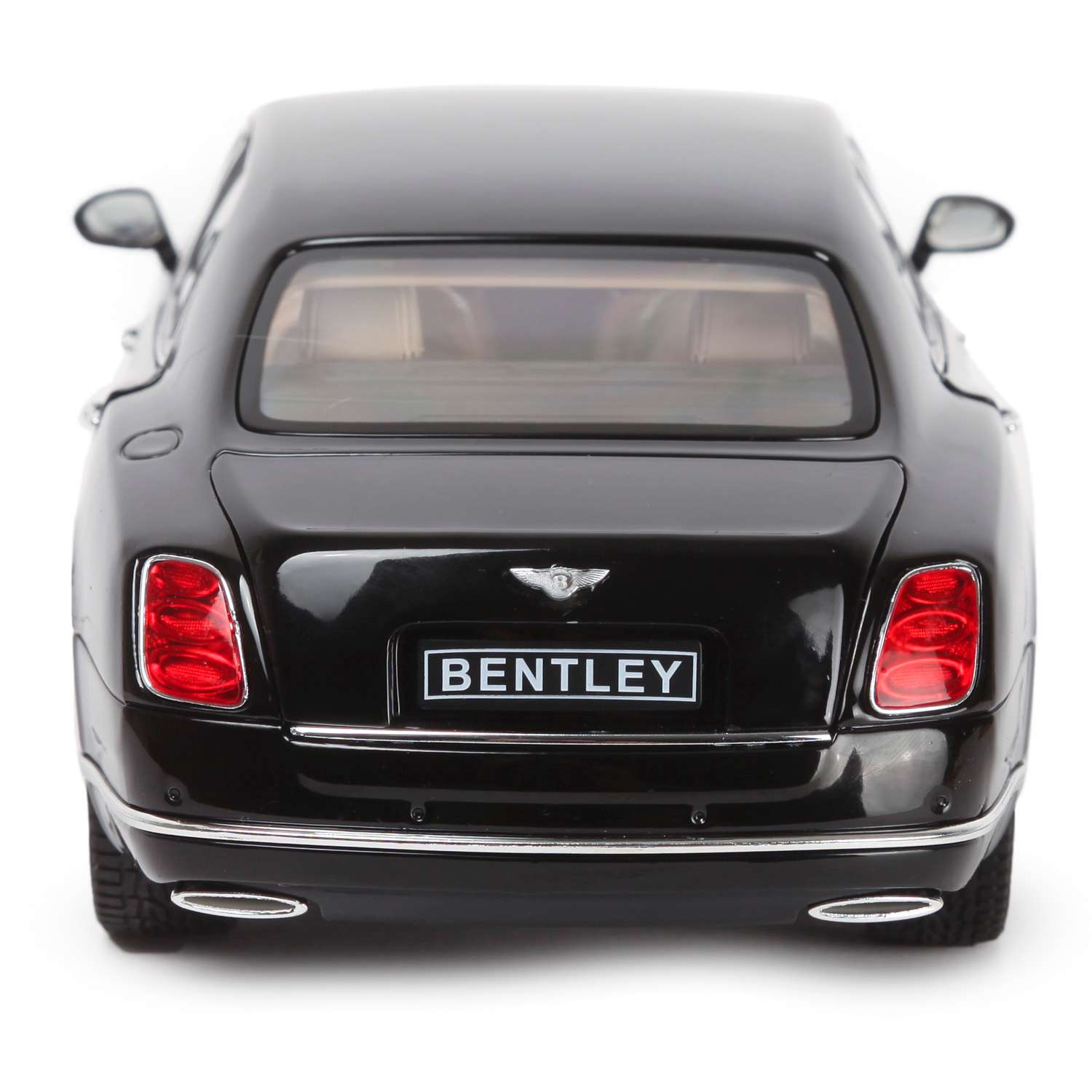 Автомобиль Rastar Bentley 1:18 без механизмов черный 43800 - фото 4