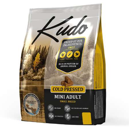 Корм для собак Kudo мелких пород цыпленок 2.5 кг
