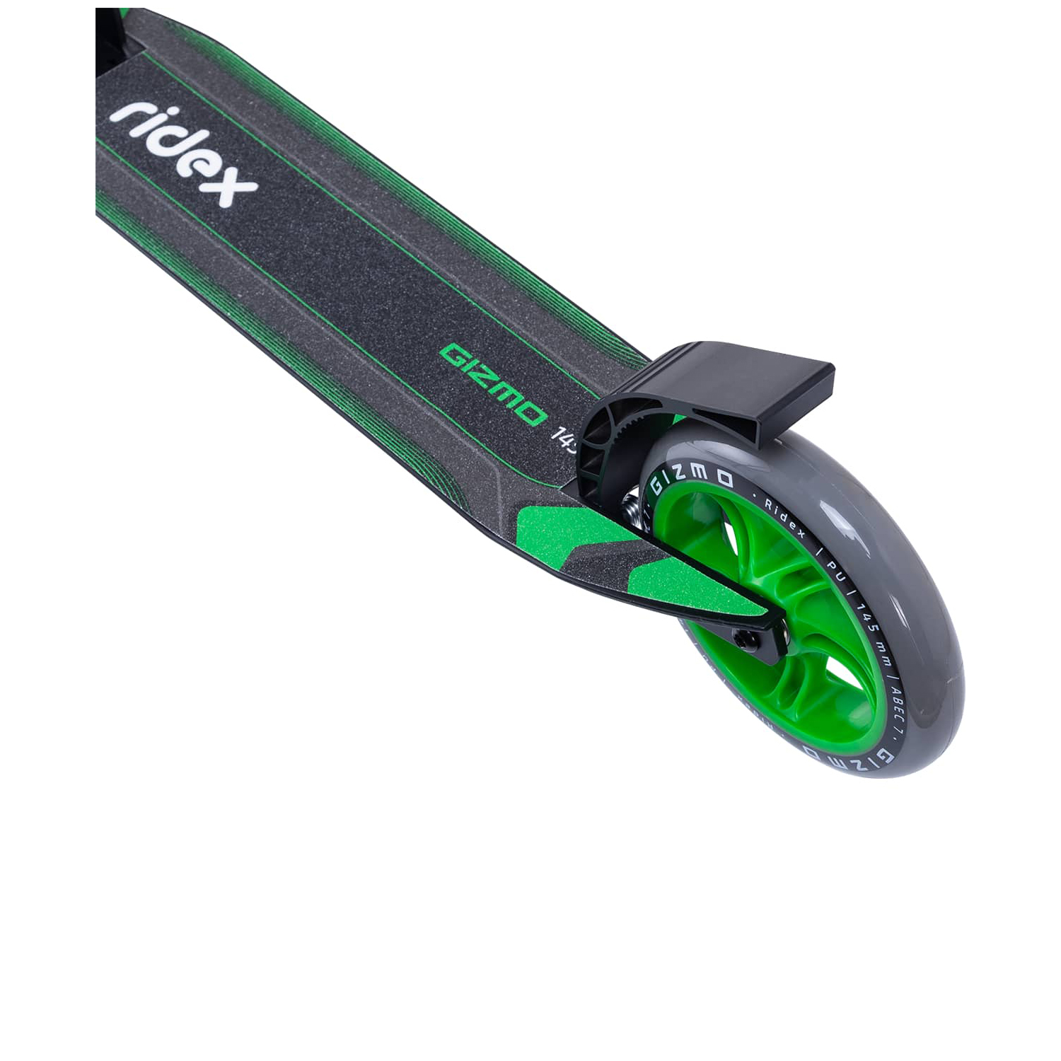 Самокат RIDEX двухколесный Scooter 2 whhels Gizmo 145 green - фото 6