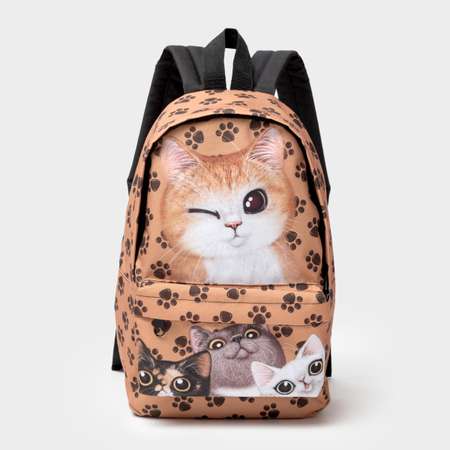 Рюкзак MF с принтом котик