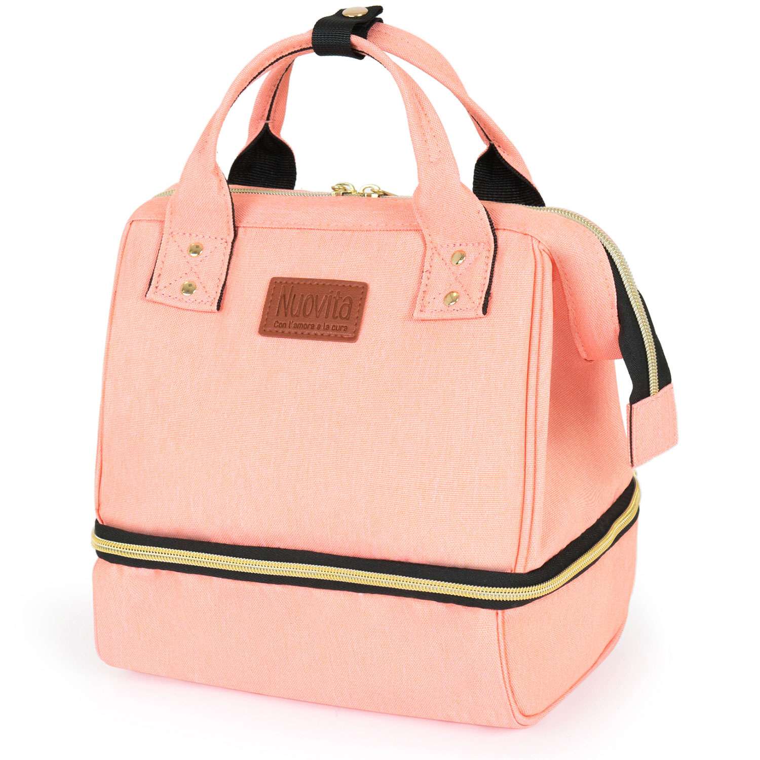 Рюкзак для мамы Nuovita Capcap mini Розовый - фото 1