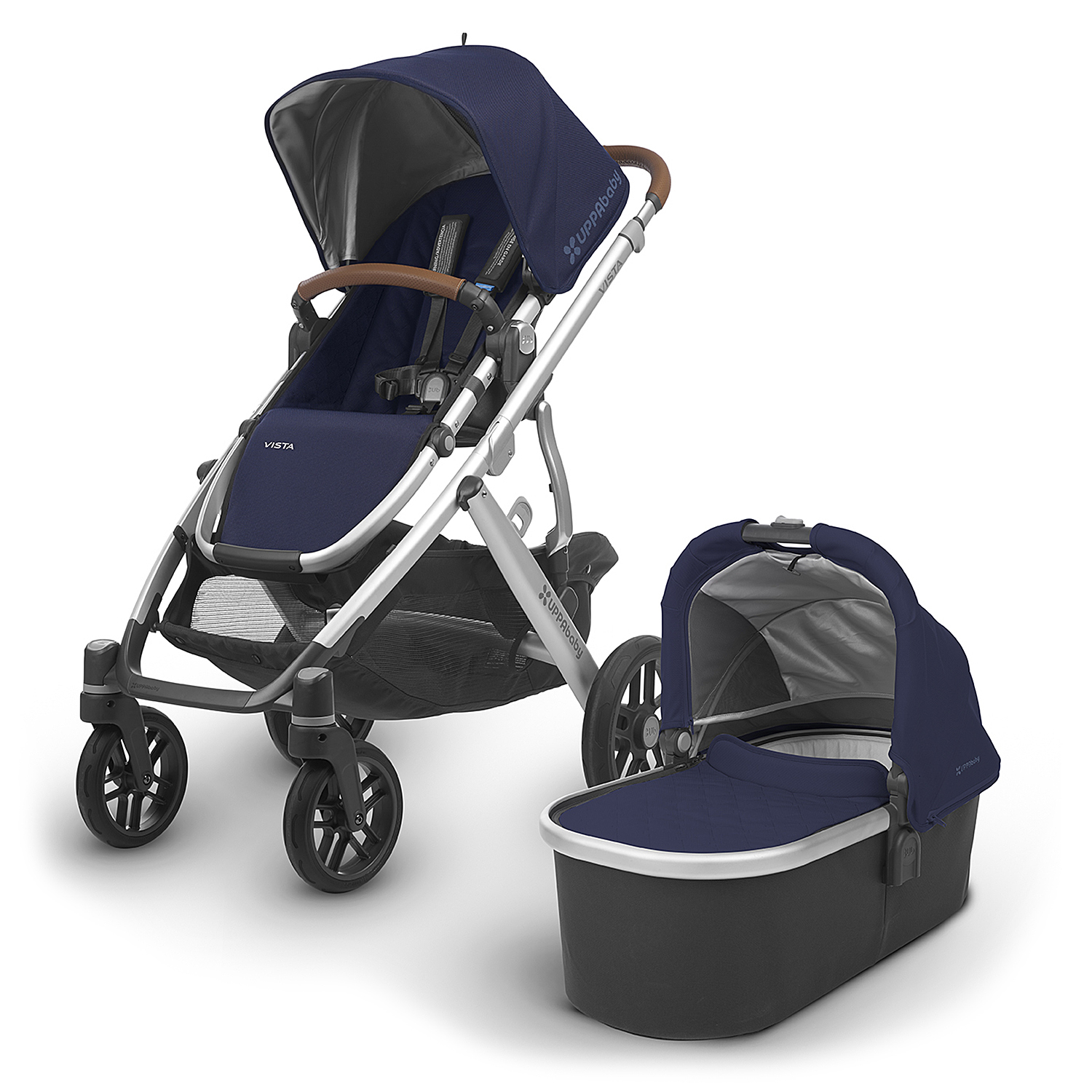 Коляска 2 в 1 UPPAbaby Vista 2018 Taylor Indigo - фото 1