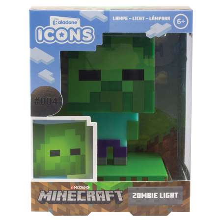 Светильник PALADONE Minecraft Zombie Icon Light V2 PP6592MCFV2