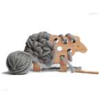 Набор для создания игрушки ToyMo «Наряди овечку» цвет серый