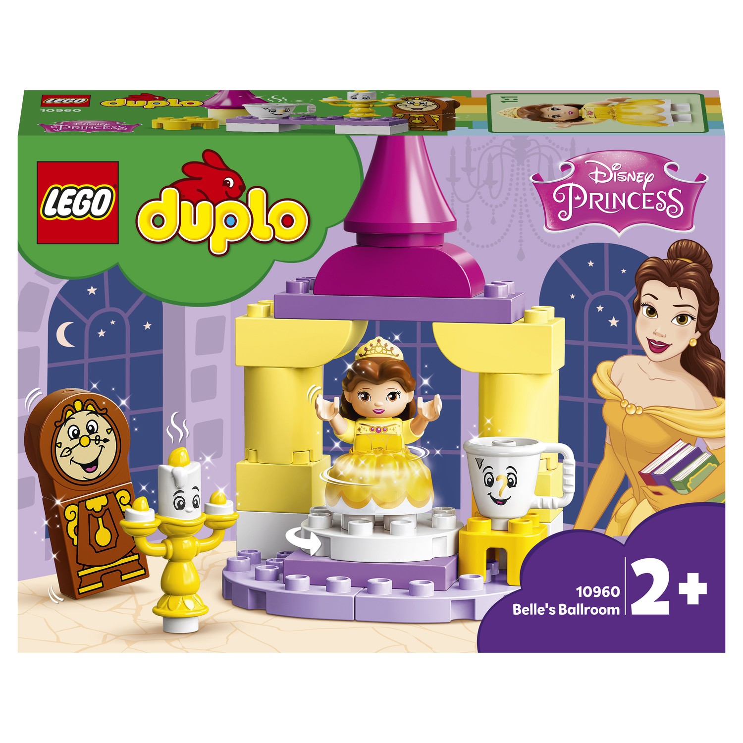 Конструктор LEGO DUPLO Princess Бальный зал Белль 10960 купить по цене 1799  ₽ в интернет-магазине Детский мир