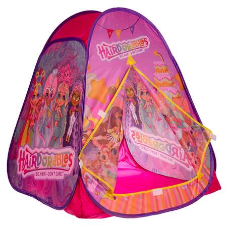 Палатка детская игровая Играем Вместе Hairdorable