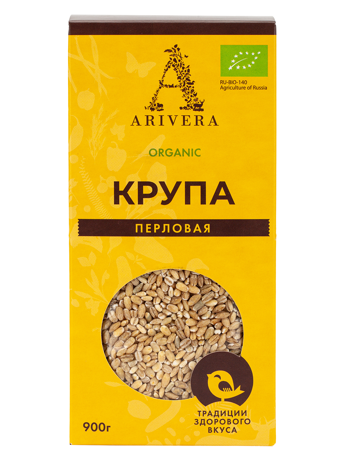 Перловая крупа ARIVERA Ячневая органическая - фото 1