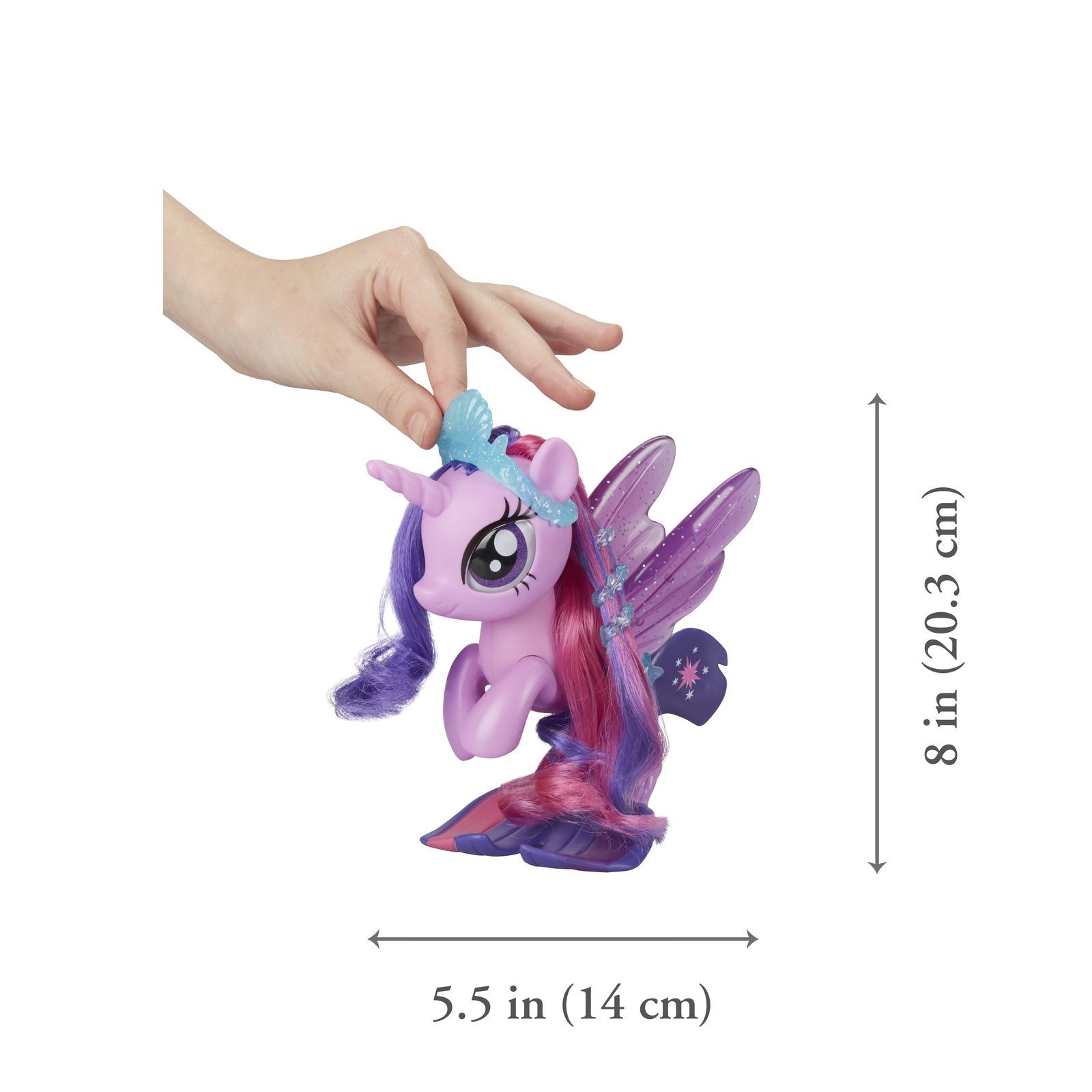 Набор My Little Pony Мерцание пони-модницы Искорка C1831EU4 купить по цене  479 ₽ в интернет-магазине Детский мир