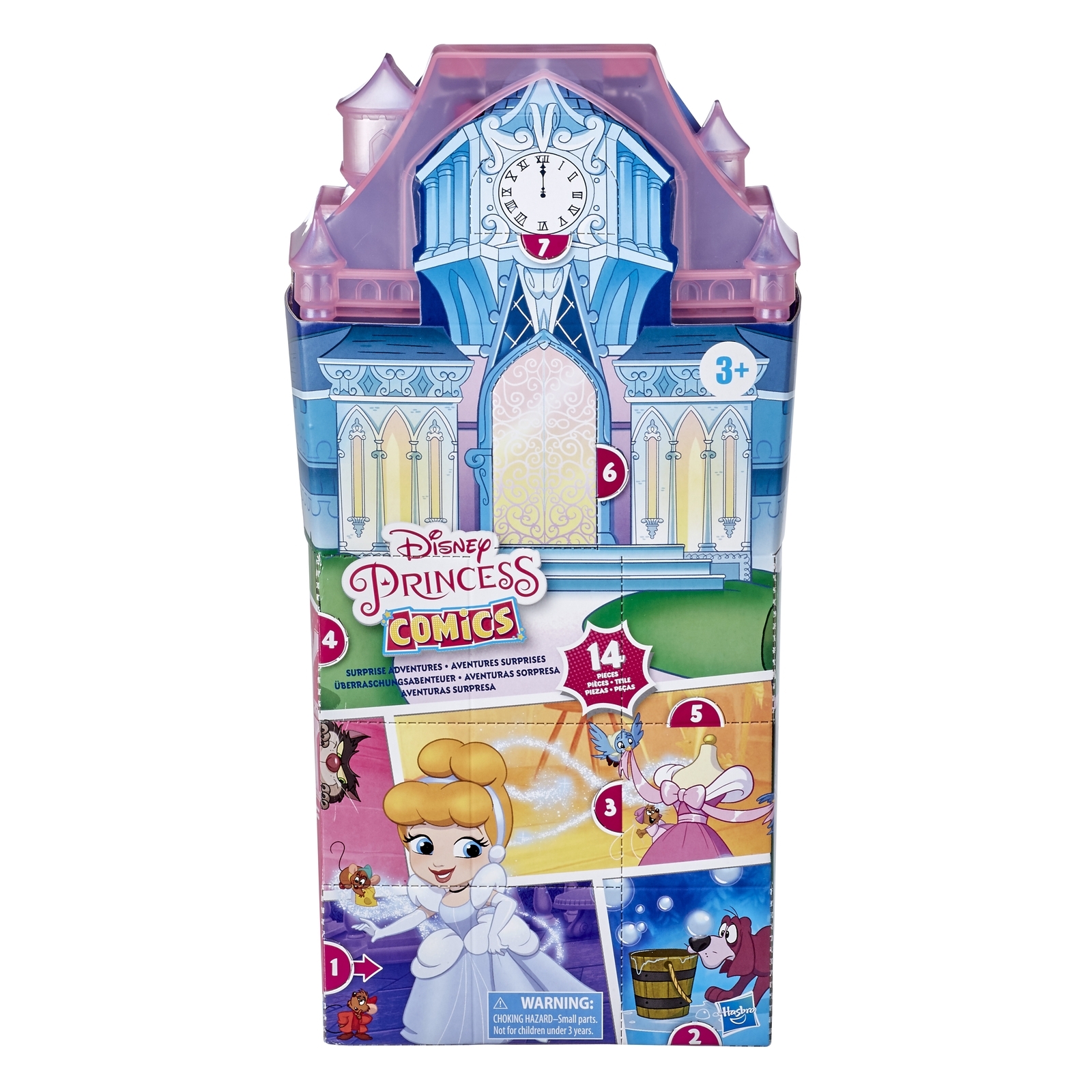 Набор игровой Disney Princess Hasbro Комиксы Замок Золушка E90695L0 купить  по цене 1799 ₽ в интернет-магазине Детский мир