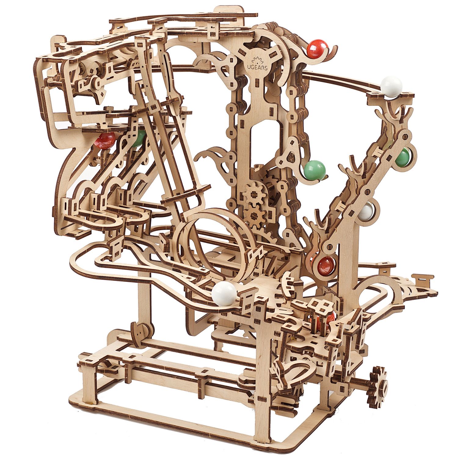 Сборная деревянная модель UGEARS Марбл-трасса Цепной подъемник 3D-пазл  механический конструктор купить по цене 5490 ₽ в интернет-магазине Детский  мир