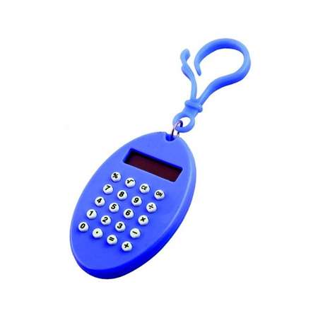 Брелок-калькулятор Uniglodis Овал синий