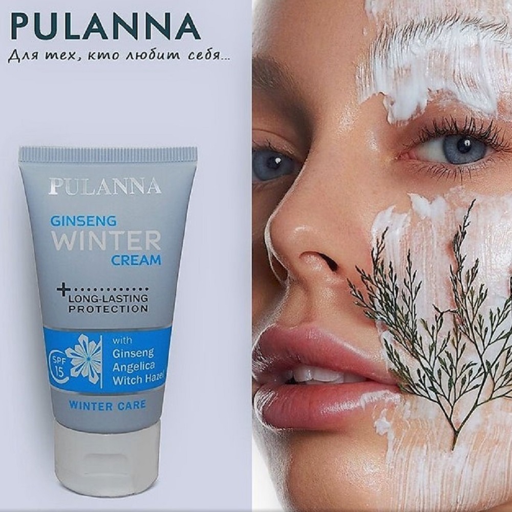 Крем для лица PULANNA Зимний spf 15 с женьшенем витамином Е - Ginseng Winter Cream 50мл - фото 2