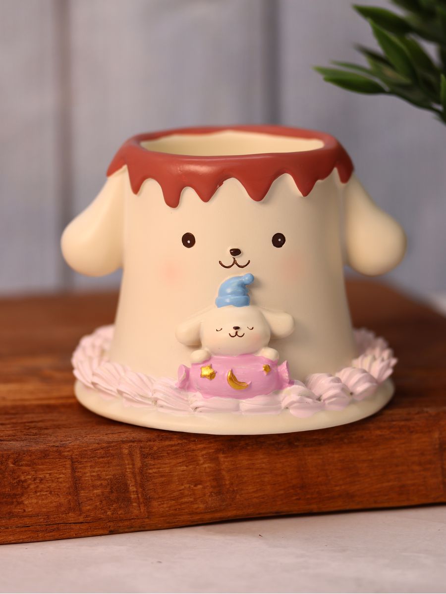 Подставка для канцелярии iLikeGift Cream dog beige - фото 1