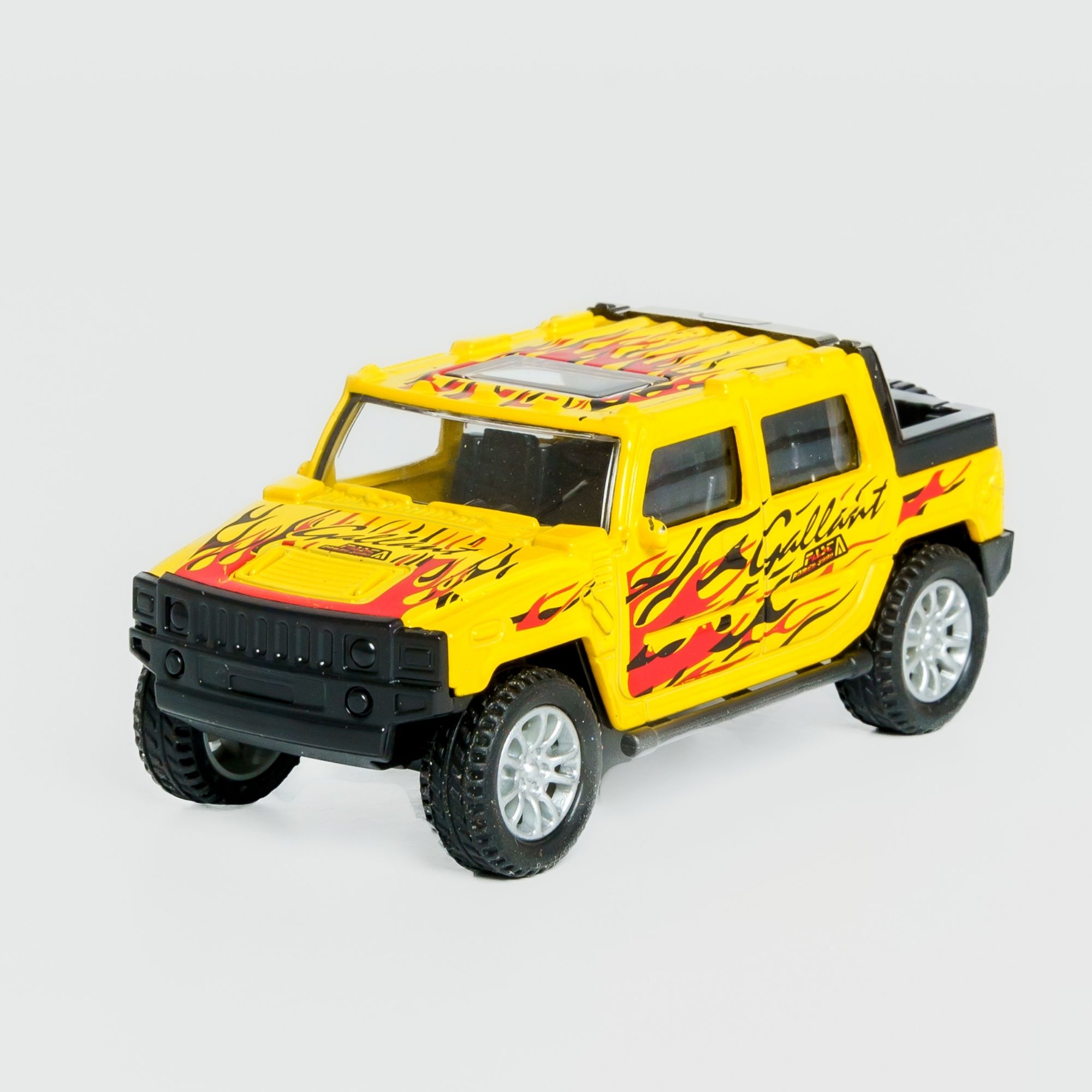 Автомобиль AUTOGRAND 1:43 желтый 88545 - фото 1