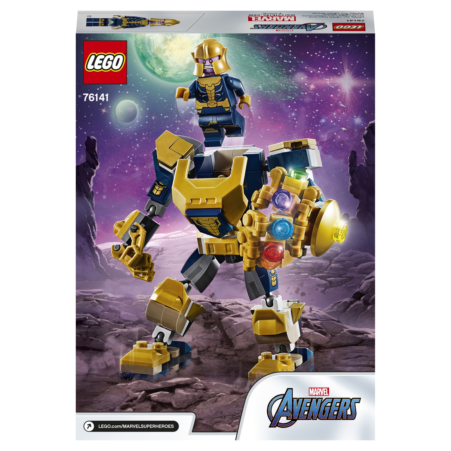 Конструктор LEGO Super Heroes Танос 76141 - фото 3