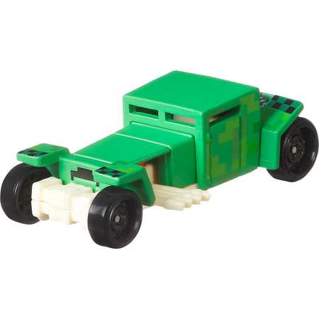 Машинка Hot Wheels Герои компьютерных игр Minecraft Крипер GYB65