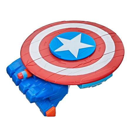 Игрушка Marvel Экипировка на руку Nerf Капитан Америка F0265EU4